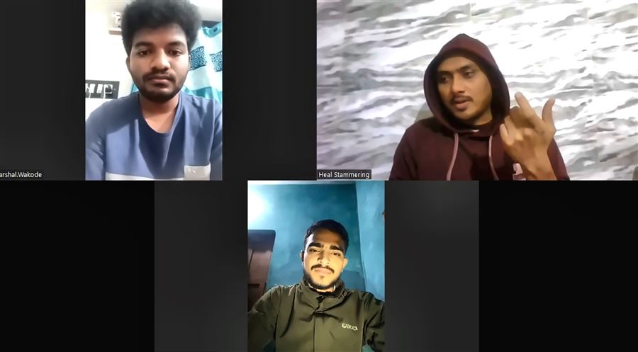 Heal Stammering online training video call session 35